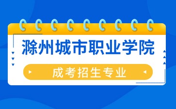 滁州城市職業(yè)學院成考招生專業(yè)